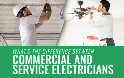 What’s the Difference Between Commercial and Service Electricians